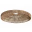 Pantalla yute metal 58x58x10 natural