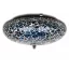 Lampara techo cristal 38x38x14 pared tambien