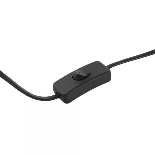 Lampara sobremesa teca hierro 35x35x65