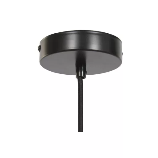 Lampara techo conchas 40x40x70 hecho a mano blanco