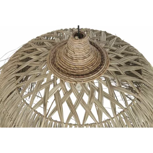 Lampara techo fibras naturales 75x45x95