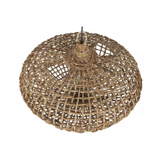 Lampara techo fibras naturales 70x70x50