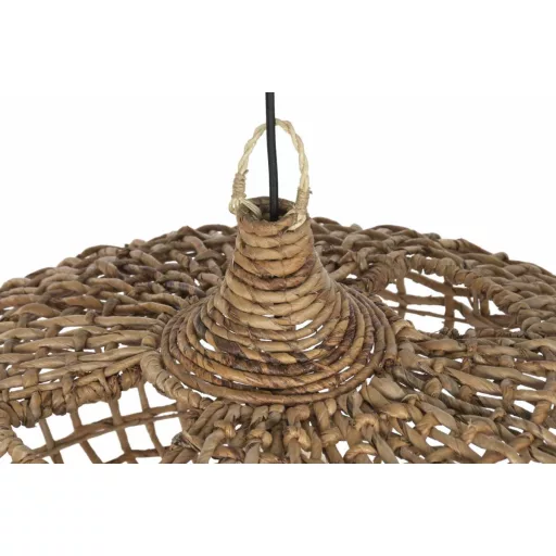 Lampara techo fibras naturales 70x70x50