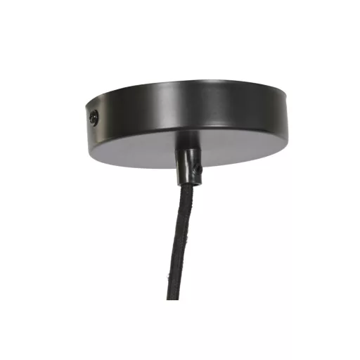 Lampara techo fibras naturales 70x70x50