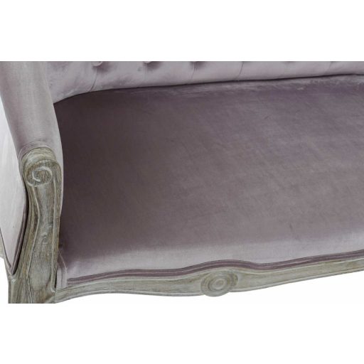 Szófa poliészter fa 107x61x71 rosa