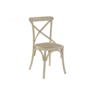 Szék szilfa rattan 46x42x87 150régies