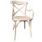 Szék szilfa rattan 48x43x91 150régies