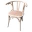 Szék szilfa rattan 44x42x76 150régies