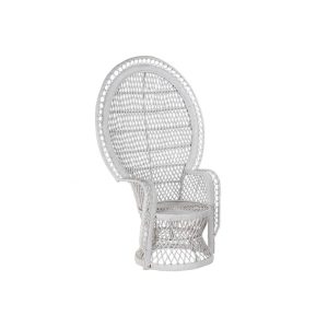 Fotel rattan 100x145 emmanuele fehér