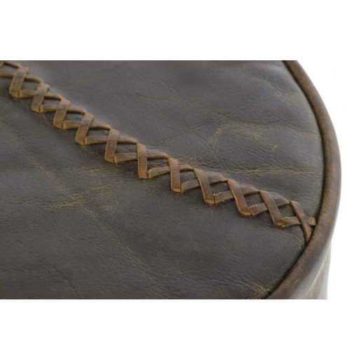 Bárszék fém bőr 44x38x82 pedales barna