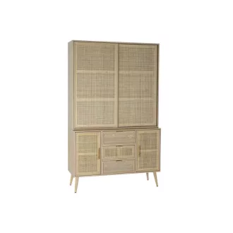 Vitrin paulownia mdf 120x4,5x196természetes
