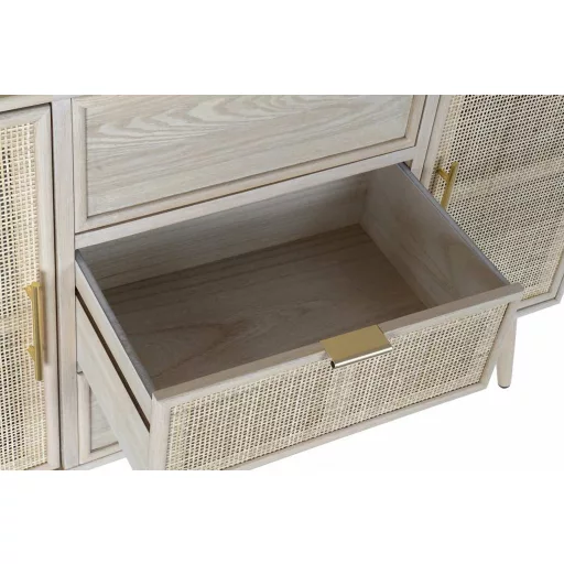 Vitrin paulownia mdf 120x4,5x196természetes