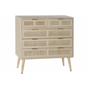 Komód paulownia mdf 80x39,5x81természetes