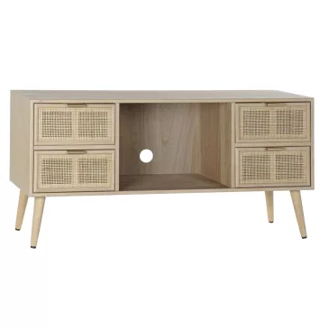 Tv-s szekrénypaulownia mdf 120x42x60természetes