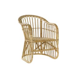 Szék rattan 62x74x83 természetes barna