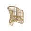 Szék rattan 62x74x83 természetes barna