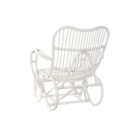 Karosszék rattan 75x82x90 fehér