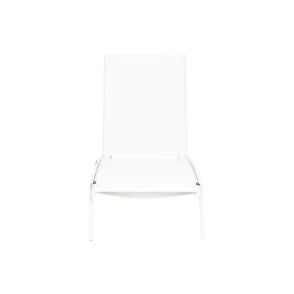 Napozóágy aluminium textilene 187,5x64x97 kerekes