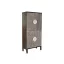 Szekrény fenyő mdf 86x41x180 régies