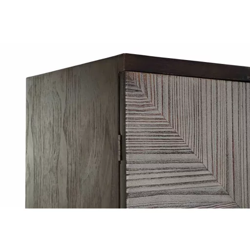 Szekrény fenyő mdf 86x41x180 régies