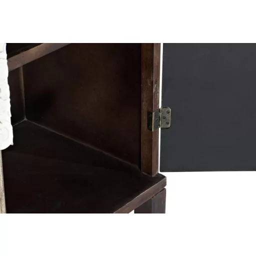 Szekrény fenyő mdf 86x41x180 régies