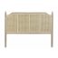 Ágytámla rattan rubberwood 160x10x120