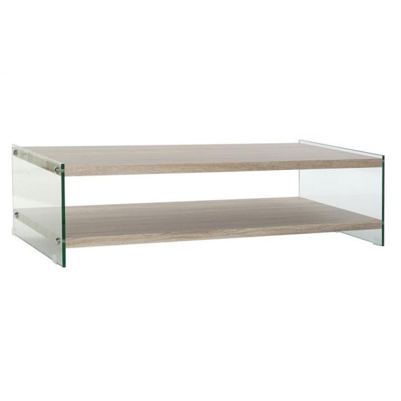 Asztal kávé-s üveg mdf 130x65x35 12mm