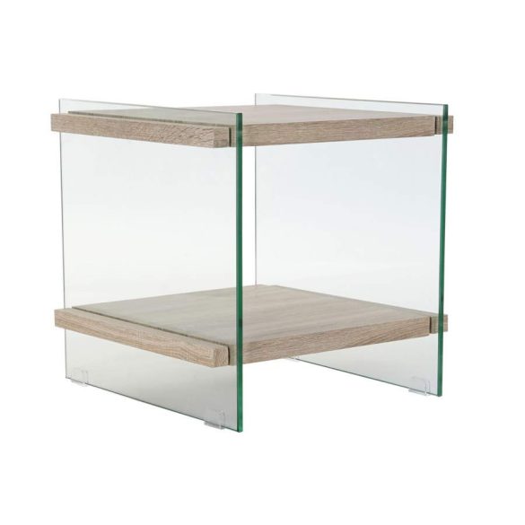Éjjeli szekrény üveg mdf 50x50x50 12mm