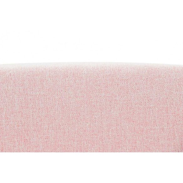 Szófa ágy poliészter fém 90x90x84 rózsszín