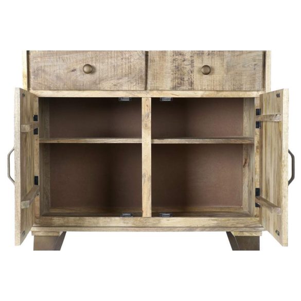 Polc mango fém 95x40x170 természetes