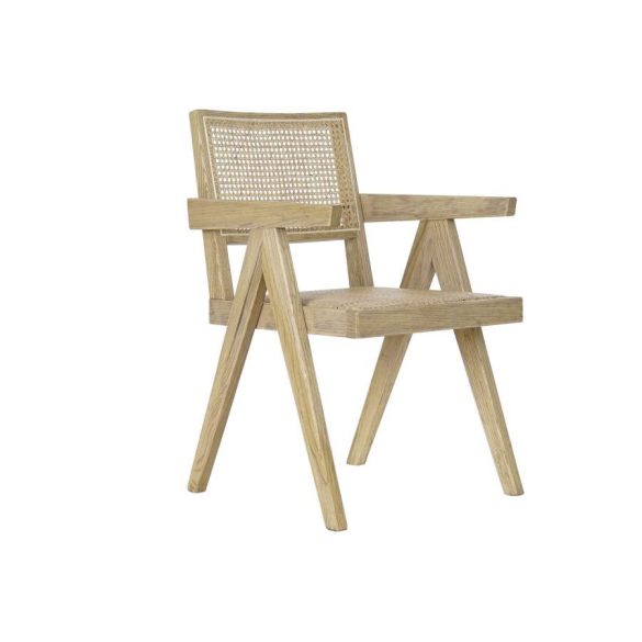 Szék szilfa rattan 50x50x84 természetes