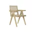 Szék szilfa rattan 50x50x84 természetes