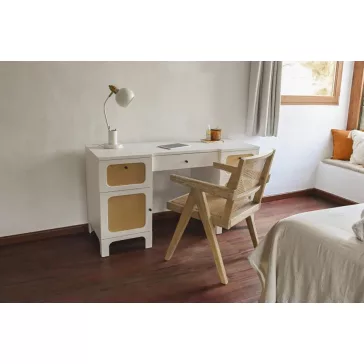 Szék szilfa rattan 50x50x84 természetes