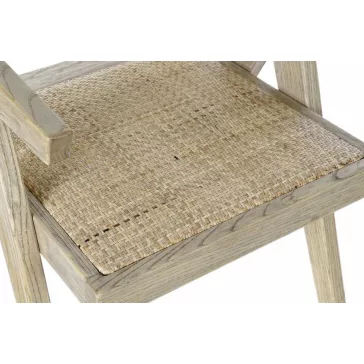 Szék szilfa rattan 50x50x84 természetes
