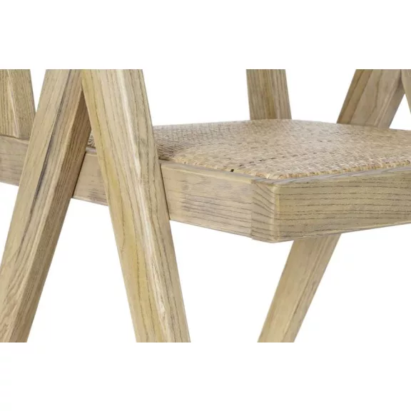 Szék szilfa rattan 50x50x84 természetes