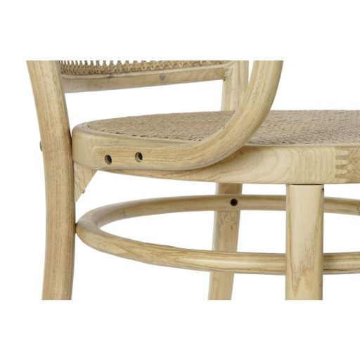 Szék szilfa rattan 48x48x88 természetes