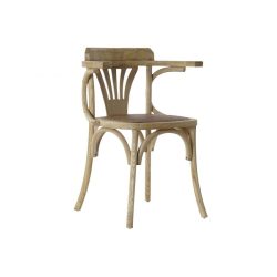 Szék szilfa rattan 59x46x78 természetes