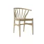 Szék szilfa rattan 57x47x80 természetes
