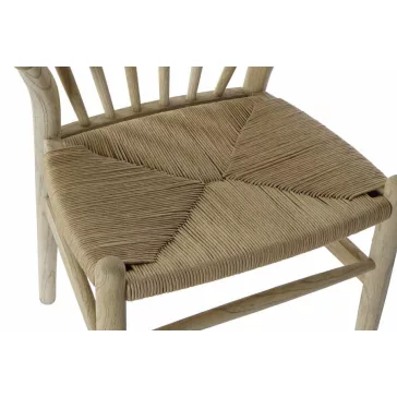 Szék szilfa rattan 57x47x80 természetes