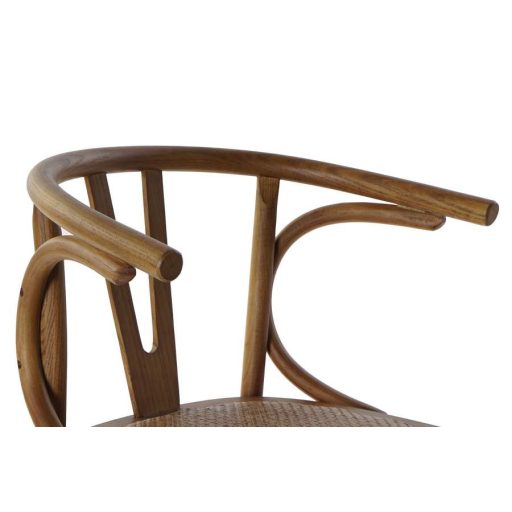 Szék szilfa rattan 56x50x76 barna