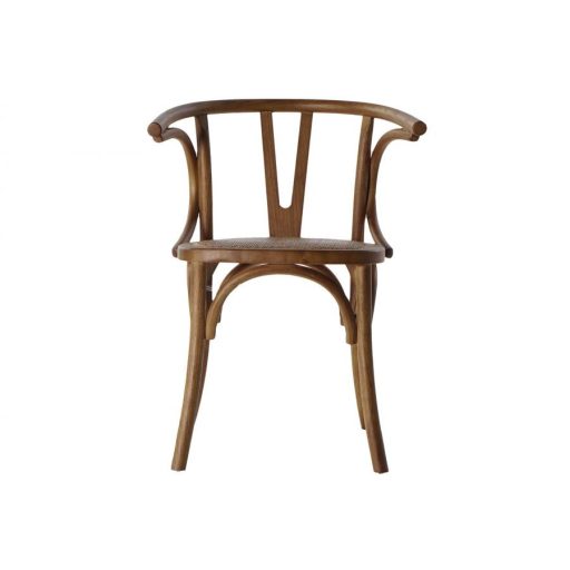 Szék szilfa rattan 56x50x76 barna