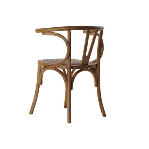 Szék szilfa rattan 56x50x76 barna