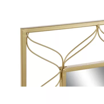 Tükör fém 70x2x98 aranyozott