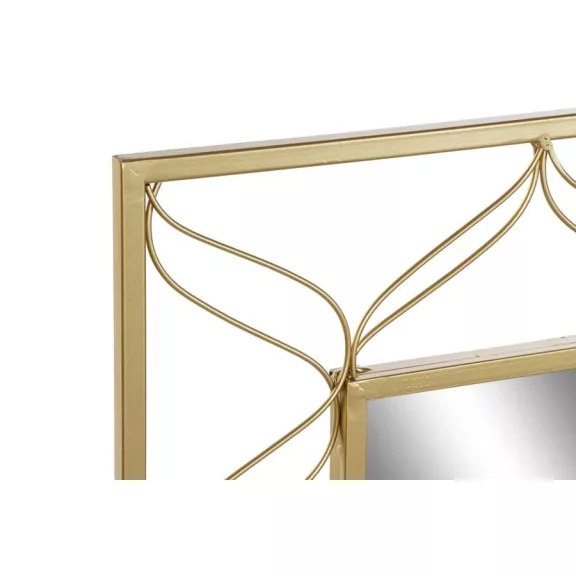 Tükör fém 70x2x98 aranyozott