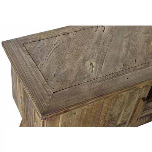 Szekrény tv-s fa újrahasznosított 180x45x60