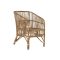 Szék rattan 56x48x82 természetes