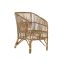 Szék rattan 56x48x82 természetes