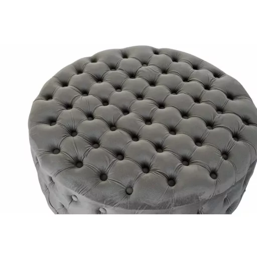 Lábtartó poliészter mdf 78x78x40 szürke