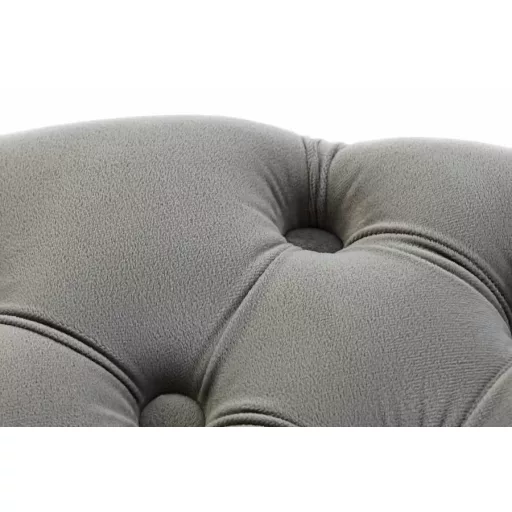 Lábtartó poliészter mdf 78x78x40 szürke