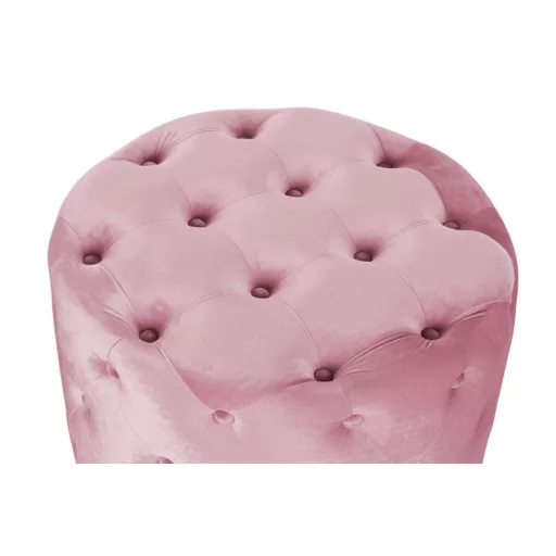 Lábtartó szett 2db-os velvet mdf 80x80x42 bársony